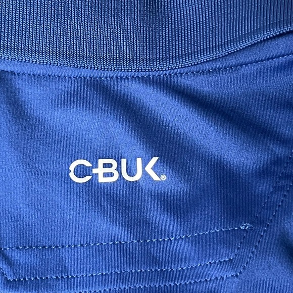 New York Mets Performance Polo Shirt XXXL Blue Orange Striped Cutter & Buck CBUK - Picture 9 of 9